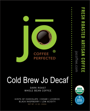 Cold Brew Jo Decaf - 12 oz. Whole Bean